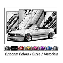 Load image into Gallery viewer, BMW 3 Series M3 E36 Convertible #371 - #379