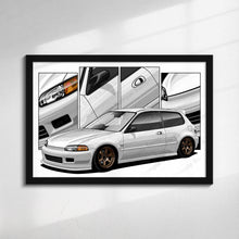 Load image into Gallery viewer, Honda Civic 05th Gen Hatchback 1992 - 1995 EG #310 - #318