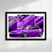 Load image into Gallery viewer, Honda Civic 06th Gen Hatchback 1996 - 2000 EK #463 - #471
