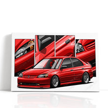 Load image into Gallery viewer, Honda Civic 07th Gen Sedan 2001 - 2003 Pre-face #064 - #072