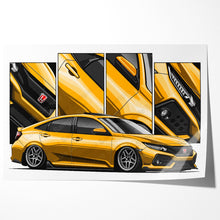 Load image into Gallery viewer, Honda Civic 10th Gen Sedan 2017 - 2020 SI #391 - #399