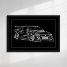 Load image into Gallery viewer, Nissan Skyline GTR R34 #019 - #027
