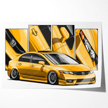 Load image into Gallery viewer, Honda Civic 08th Gen Sedan 2009 - 2011 Facelift #130 - #138