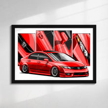 Load image into Gallery viewer, Honda Civic 08th Gen Sedan 2009 - 2011 Facelift #130 - #138