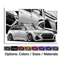 Load image into Gallery viewer, Audi A6 S6 RS6 Avant C8 Wagon #089 - #097