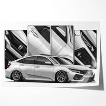 Load image into Gallery viewer, Honda Civic 10th Gen Sedan 2017 - 2020 SI #391 - #399