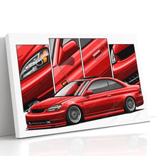 Load image into Gallery viewer, Honda Civic 07th Gen Coupe 2001 - 2003 Pre-face #055 - #063