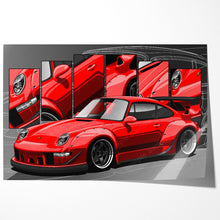 Load image into Gallery viewer, Porsche 911 Carrera RWB #001 - #009