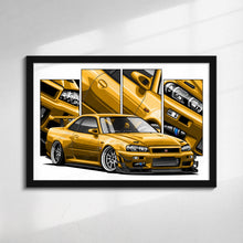 Load image into Gallery viewer, Nissan Skyline GTR R34 #019 - #027
