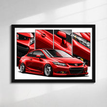 Load image into Gallery viewer, Honda Civic 09th Gen Coupe 2012 Pre-face #508 - #516