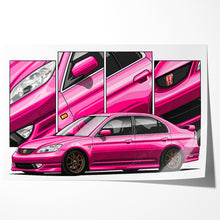 Load image into Gallery viewer, Honda Civic 07th Gen Sedan 2004 2005 Facelift #418 - #426