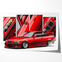 Load image into Gallery viewer, BMW 3 Series M3 E36 Coupe #154 - #162