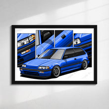 Load image into Gallery viewer, Honda Civic 04th Gen Hatchback 1990-1991 EF Facelift #112-#120