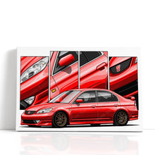 Load image into Gallery viewer, Honda Civic 07th Gen Sedan 2004 2005 Facelift #418 - #426