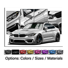 Load image into Gallery viewer, BMW 4 Series M4 F82 Coupe #227- #235