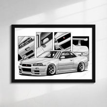 Load image into Gallery viewer, Nissan Skyline GTR R34 #226- #234