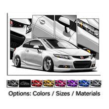 Load image into Gallery viewer, Honda Civic 09th Gen Coupe 2012 Pre-face #508 - #516