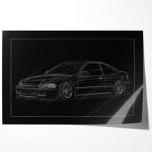 Load image into Gallery viewer, Honda Civic 05th Gen Coupe 1992 - 1995 EJ #211 - #219