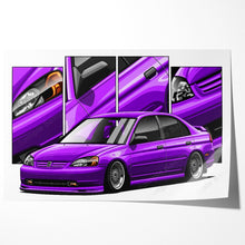 Load image into Gallery viewer, Honda Civic 07th Gen Sedan 2001 - 2003 Pre-face #064 - #072