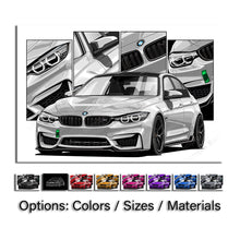 Load image into Gallery viewer, BMW 3 Series M3 F80 #344 - #352