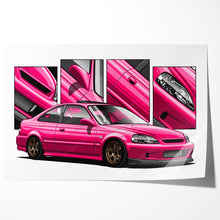 Load image into Gallery viewer, Honda Civic 06th Gen Coupe 1996 - 2000 EM #202 - #210