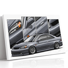 Load image into Gallery viewer, Honda Civic 07th Gen Coupe 2001 - 2003 Pre-face #055 - #063
