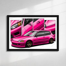 Load image into Gallery viewer, Honda Civic 05th Gen Hatchback 1992 - 1995 EG #310 - #318