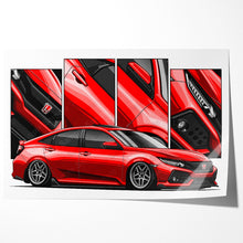 Load image into Gallery viewer, Honda Civic 10th Gen Sedan 2017 - 2020 SI #391 - #399