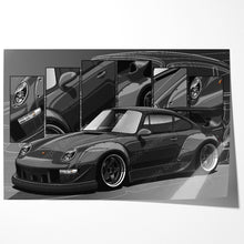 Load image into Gallery viewer, Porsche 911 Carrera RWB #001 - #009