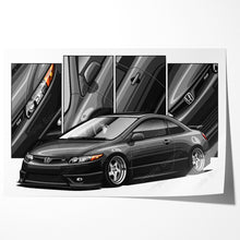 Load image into Gallery viewer, Honda Civic 08th Gen Coupe 2006 - 2008 Pre Face #337 - #345