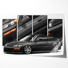 Load image into Gallery viewer, Honda CRX 2nd Gen 1988 - 1991 Mugen #121 - #129