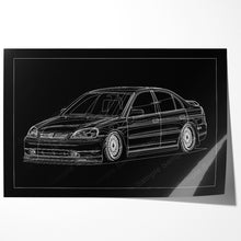 Load image into Gallery viewer, Honda Civic 07th Gen Sedan 2001 - 2003 Pre-face #064 - #072
