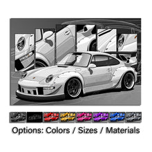 Load image into Gallery viewer, Porsche 911 Carrera RWB #001 - #009