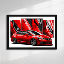 Load image into Gallery viewer, Honda Civic 09th Gen Sedan 2013 - 2015 Facelift #084 - #092