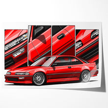 Load image into Gallery viewer, Acura Integra 2nd Gen 1989 - 1993 Hatchback DA DB2 GS-R #084 - #092