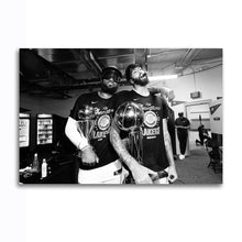 Load image into Gallery viewer, #010BW Lebron James x Anthony Davis