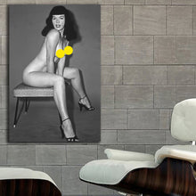Load image into Gallery viewer, #012BW Bettie Page