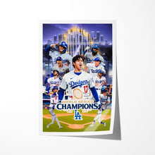 Load image into Gallery viewer, Dodgers Player Dodger Stadium World Series Champions #001
