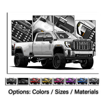 Load image into Gallery viewer, GMC Sierra 3500HD Denali 2024-Current 5th Gen Facelift #001- #009
