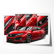 Load image into Gallery viewer, Honda Civic 2017-2019 Gen 10a Type R
