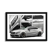 Load image into Gallery viewer, Mercedes C63 Coupe #018 - #026
