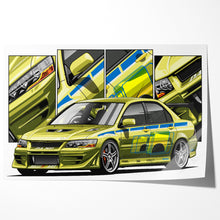 Load image into Gallery viewer, #023 Fast Furious Mitsubishi EVO 7
