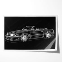 Load image into Gallery viewer, Ford Mustang 1987-1993 Gen 3a Fox Body Aero Nose Convertible

