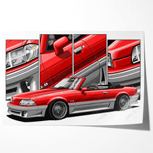 Load image into Gallery viewer, Ford Mustang 1987-1993 Gen 3a Fox Body Aero Nose Convertible
