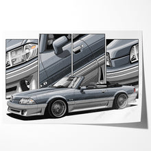 Load image into Gallery viewer, Ford Mustang 1987-1993 Gen 3a Fox Body Aero Nose Convertible
