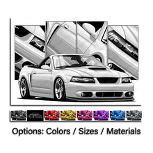 Load image into Gallery viewer, Ford Mustang 4th Gen 1999 2000 2001 2002 2003 2004 Cobra New Edge Convertible #055 - #063
