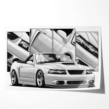 Load image into Gallery viewer, Ford Mustang 4th Gen 1999 2000 2001 2002 2003 2004 Cobra New Edge Convertible #055 - #063
