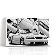 Load image into Gallery viewer, Ford Mustang 4th Gen 1999 2000 2001 2002 2003 2004 Cobra New Edge Convertible #055 - #063
