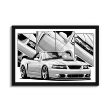Load image into Gallery viewer, Ford Mustang 4th Gen 1999 2000 2001 2002 2003 2004 Cobra New Edge Convertible #055 - #063
