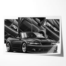 Load image into Gallery viewer, Ford Mustang 4th Gen 1999 2000 2001 2002 2003 2004 Cobra New Edge Convertible #055 - #063
